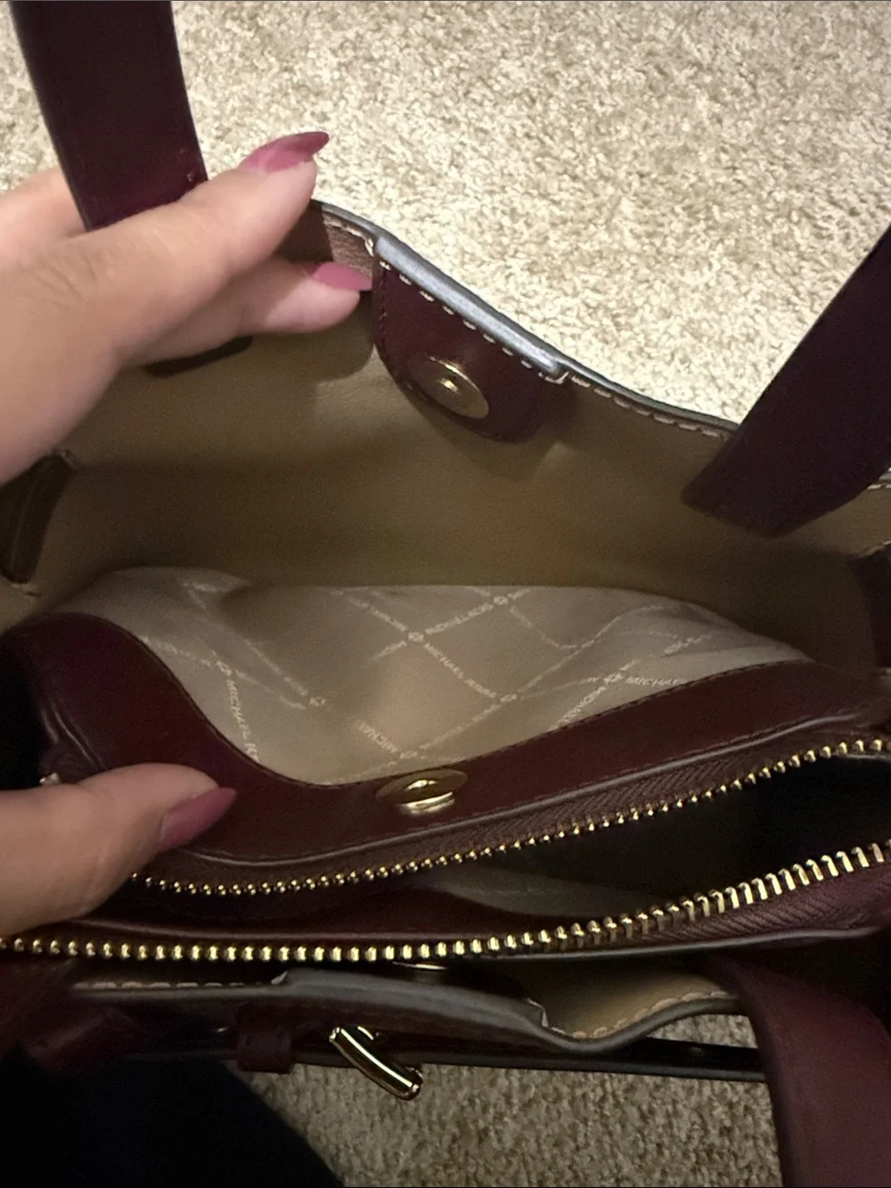 Michael Kors compact structured